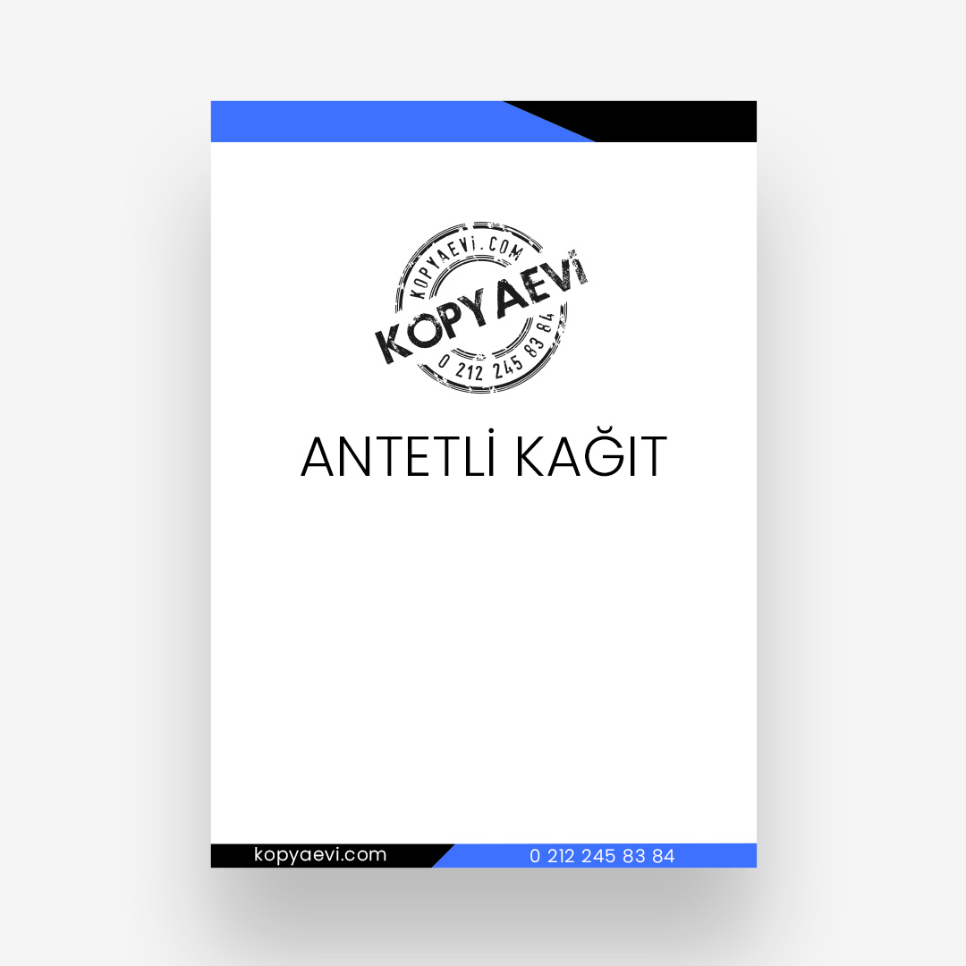 Antetli Kağıt