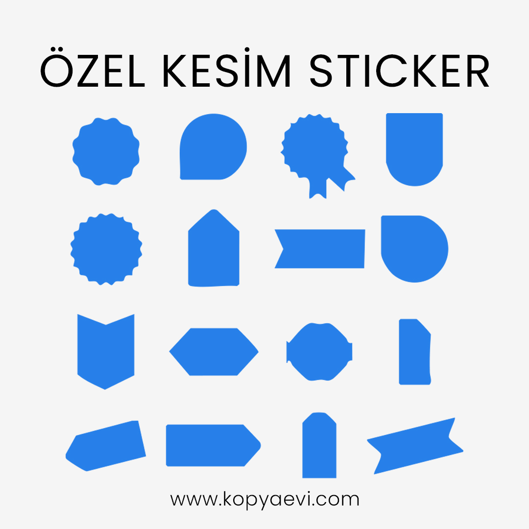 Özel Kesim Sticker