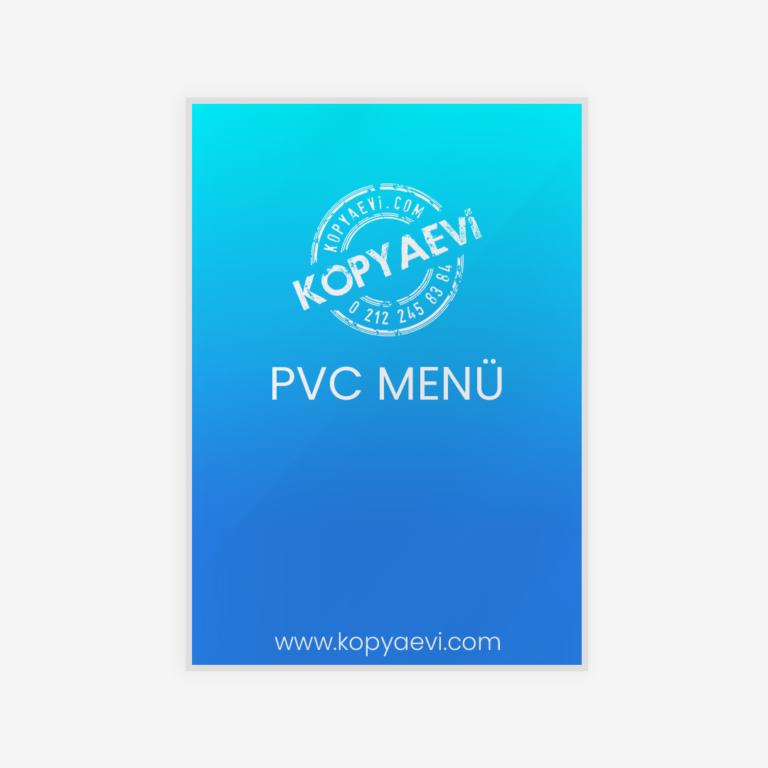 Pvc Menü